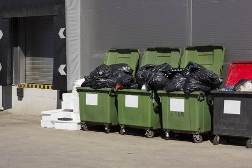 Professional waste clearance team handling builders waste in Southwark